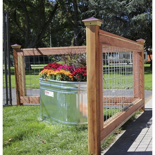 Behlen 100 Gal Galvanized Round End Stock Tank